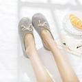 Confinement Shoes Ballet Shoes Home Furnishing Shoes Shoes to Mute Confinement Anti-Skid Comfy Warm Ballet Style