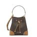 Michael Kors Mercer Gallery Ladies Small Brown Leather Shoulder Bag 30F9GZ5L1B252