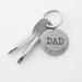 Dad Can Fix Anything Personalized Keychain Screwdriver