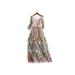 ZAVAREA Party Embroidery Dresses Vestidos Ruway Floral Bohemian Flower Embroidered Vintage Boho Mesh Embroidery Dresses For Women