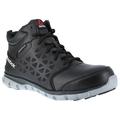 Reebok Work Mens Sublite Cushion Mid Waterproof Composite Toe Eh Work Work Safety Shoes Casual