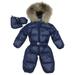 Unisex Long Sleeve Baby Romper One Piece Bodysuit with Zipper Front and Collar Hoodie Boys Girls Lovely Waist-down Jumpsuit(Newborn Baby Boy Girl&Infant)