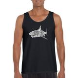 Big Men's Tank Top - Species Of Shark