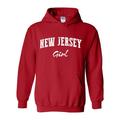 Unisex New Jersey Girl Hoodie Sweatshirt