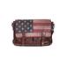 Scully 946-30-25 Americana Stars & Stripes Leather Flapover Brief Case