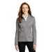 Port Authority Ladies Diamond Heather Fleece Full-Zip Jacket L249