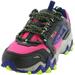Fila Women's Oakmont Tr Pink Glow / Mazarine Blue Metallic Silver Ankle-High Leather Trail Running - 8M