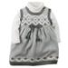 Carters Baby Clothing Outfit Girls 2-Piece Sweater Dress Set Grey