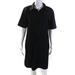 Pre-ownedLauren Ralph Lauren Womens Short Sleeve Denim Shift Dress Dark Blue Size Small