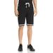 Pacific & Park BLACK Terry Fleece Basketball Shorts, US X-Large