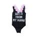 Multitrust Kids Girl Swimwear Swimsuit Bikini Bathing Suit Swimming Beachwear