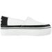 TOMS Venice Collection Alpargata Boardwalk Black/White Canvas Give Platform