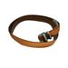 Lauren Ralph Lauren Women's 1" Embossed Leather Belt Tan (L)