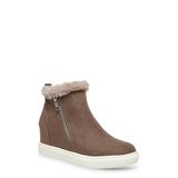 Madden Girl Piper-F Fur Trim Sneaker Wedge (Women's)