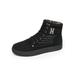 LUXUR Mens Casual Shoes Retro High Top Shoes Walking Running Shoes Non-slip