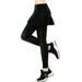 Avamo Women Fake Two Piece Yoga Culottes Leggings for Sport Golf Tennis Solid Color High Waisted Skirt and Pants