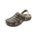 Men's Clog Perforated Slip On House Shoes Garden Sandal Slingback Waterproof