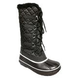 Women Winter Waterproof Snow Boots Warm Faux Fur Lining Shoes Lace Up Nonslip Winter Shoes Gift