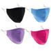 4 PCS Reusable Face Mask with Filter, Stretch Cloth Washable Face Masks, Dust Mask for Face Covering - AA540MS-9X4