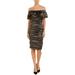 Nicole Miller Artelier CHARCOAL Sheath Dress, US 12