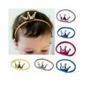 US STOCK Baby Toddler Girls Boy Crown Hairband Elastic Nylon Headband Headwear P