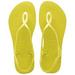 Havaianas Women's Luna Flip Flop Neon Yellow Sandals 9-10 US/39-40 BR