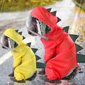 Puppy Pets Waterproof Coat Jacket Hooded Raincoat Dog Rain Coat Outwear Outdoor