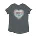 Jumping Beans Toddler Girls Gray Glitter Dance It Out T-Shirt Tee Shirt