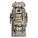 100L Military Molle Tactical Backpack Hiking Trekking Outdoor Rucksack Camo Bag