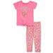 Girls Luv Pink Baby Girls' Unicorn at Heart 2-Piece Leggings Set Outfit (Infant)