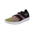 Nike Men's Air Sockracer Flyknit Yellow Strike / White-Racer Pink Ankle-High Running Shoe - 8M