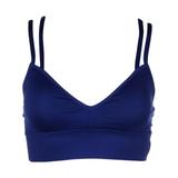 Under Armour Womens Perpetual Fitness Yoga Sports Bra Blue XS