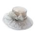 QunButy Hats for Men Women's Church Kentucky Daily Cap Fascinator Bridal Tea Party Wedding Hat
