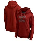 Atlanta United FC Fanatics Branded Women's Plus Size Victory Arch Pullover Hoodie - Red