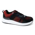 Apis Mt Emey 9712 Men's FITec Extreme-Light Walking Shoe: 16 X-Wide (4E) Red/Black Lace