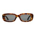 Wuffmeow Unisex Frame PC Lens AC Travel Sunglasses Retro Small Oval Sunglasses