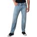 Silver Jeans Co. Men's Eddie Relaxed Fit Tapered Leg Jeans, Waist Sizes 28-44