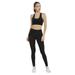 POPYOUNG Workout Sets for Women 2 Piece, Racerback High Impact Sport Bras and High Waisted Yoga Pants Set, Women's 2 Piece Outfits, Tummy Control, Squat Proof, for the Gym, Lounge S,Black