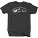 When all else fails ride your horse Graphic Shirts Xlarge Dark Gray