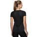 Women's Active Crew Neck T-Shirt with Back Detail