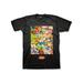 HYBRID APPAREL Mens Black Logo Graphic Short Sleeve Classic T-Shirt XL