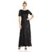 Adrianna Papell Women's Dress Stretch Sequin Tulle Gown