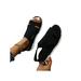 UKAP Casual Sandals for Women Mesh Flat Beach Outdoor Sandals