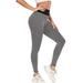 YEYELE Women Ladies Anti-Cellulite Workout High Waist Tummy Control Yoga Compression Leggings Honeycomb Textured Sports Pants Athletic Push Up Running Jogging Leggings