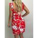 New Women's Summer New Casual Tight-Fitting Plus Size Mini Dress Sexy Sleeveless Sling Print Backpack Hip Fashion Dress