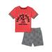 Mickey Mouse Baby Boy & Toddler Boy T-Shirt & Shorts Outfit Set, 2-Piece (12M-5T)