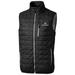 Missouri State University Bears Cutter & Buck Big & Tall Full-Zip Collegiate Rainier Vest - Black