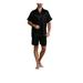 Men's Stain Silk Short Sleeve Pajama Set Men Pajamas Silk Sleepwear