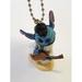 Disney Lilo And Stitch Elvis Stitch With Guitar Alien Dog 3" Pvc Figure Figurine Custom Keychain Key Chain Dangler Christmas Tree Ornament