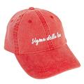 Sigma Delta Tau (N) Sorority Baseball Hat Cap Cursive Name Font Sig Delt (Red)